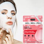 Buy Jaquline USA AHA+BHA+PHA Sheet Mask 1 Pc - Purplle