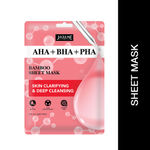 Buy Jaquline USA AHA+BHA+PHA Sheet Mask 1 Pc - Purplle