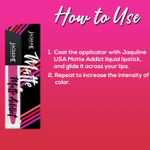Buy Jaquline USA Matte Addict Matte Liquid Lipstick Bombshell 11 - Purplle