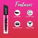 Buy Jaquline USA Matte Addict Matte Liquid Lipstick KnockOut 12 - Purplle