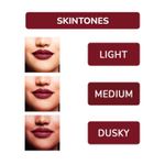 Buy Mattlook Power Last Lip Stain Crayon Lipstick, Rich Colour, Non Transfer, Mask Proof & Luxurious Creamy Matte, Candy Maroon (1.3 gm) - Purplle