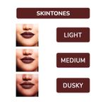 Buy Matt look Power Last Lip Stain Crayon Lipstick, Rich Colour, Non Transfer, Mask Proof & Luxurious Creamy Matte, Magic Maroon (1.3 gm) - Purplle