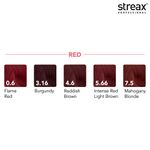 Buy Streax Professional Argan Secret Hair Colourant Cream - Mahogany Blonde 7.5 (60 g) - Purplle