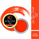 Buy KINDED Lip Eye and Cheek Tint for Women Girls Pigmented Lip Colour Lipstick Tint Balm Eyeshadow Blush with Natural Ingredients Longlasting Moisturizing Nourishing (Creamy Matte Finish, Coral Orange) - Purplle