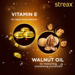 Buy Streax Hair Serum Vitalized with Walnut Oil, For Hair Smoothening & Shine, For Dry & Frizzy Hair - 100 ml - Purplle