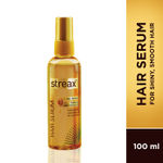 Buy Streax Hair Serum Vitalized with Walnut Oil, For Hair Smoothening & Shine, For Dry & Frizzy Hair - 100 ml - Purplle