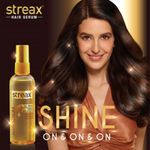 Buy Streax Hair Serum Vitalized with Walnut Oil, For Hair Smoothening & Shine, For Dry & Frizzy Hair - 100 ml - Purplle