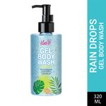 Buy Iba Rain Drops Gel Body Wash, 320 ml l No Parabens No Sulfates l For Cleansing & Tan Removal - Purplle