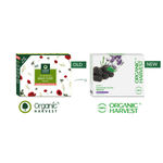 Buy Organic Harvest 4 In 1 Diamond Glow Facial Kit: Mulberry & Lavender | 6-step Instant Glow Combo | For Women & Men | 100% American Certified Organic | Paraben & Sulphate-free-48gm(Pack of 4) - Purplle