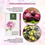 Buy Organic Harvest Gold Age Reversal Make Over Facial Kit For Women | 5 Easy Steps | Rejuvenates Skin Cells, Reduces Fine Lines & Signs of Ageing, Natural Glow To Skin | Ideal For All Skin Type | Paraben, Sulphate & Chemical Free (50gm Each, Pack of 4) - Purplle