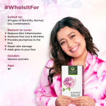 Buy Organic Harvest Gold Age Reversal Make Over Facial Kit For Women | 5 Easy Steps | Rejuvenates Skin Cells, Reduces Fine Lines & Signs of Ageing, Natural Glow To Skin | Ideal For All Skin Type | Paraben, Sulphate & Chemical Free (50gm Each, Pack of 4) - Purplle