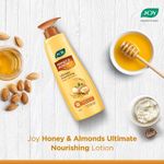 Buy Joy Honey & Almonds Ultimate Nourishing Body Milk Lotion 400 ml & Honey & Almonds Skin Cream 500ml - Purplle