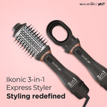 Buy IKONIC PROFESSIONAL 3in1 Express Styler-Black - 1 Pc - Purplle