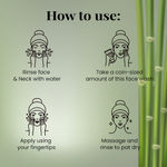 Buy NutriGlow NATURAL'S Bamboo Charcoal Face wash for Glowing & Refreshing Skin, 100 gm - Purplle