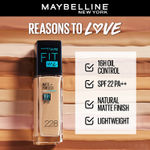 Buy Maybelline New York Fit Me Matte+Poreless Liquid Foundation 123 - Soft Nude | Matte Finish with 16 HR Oil Control + SPF 22 30 ml - Purplle