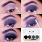 Buy Cuffs N Lashes Handy-Dandy Eyeshadow Palette, Black Out - Purplle