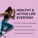 Buy Saturn by GHC Vitamin D3 Tablets for Calcium Absorption, Bone Health, Muscle Strength & Immunity , 60 Tablets - Purplle