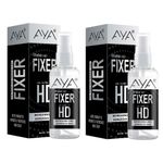 Buy AYA Ultra HD Makeup Fixer, Pack of 2, 50 ml + 50 ml - Purplle