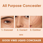 Buy Good Vibes HydraGlow Liquid Concealer - Mocha 40 (4.8ml) - Purplle