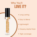 Buy Good Vibes HydraGlow Liquid Concealer -Latte 35 (4.8 ml) - Purplle