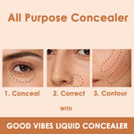 Buy Good Vibes HydraGlow Liquid Concealer -Latte 35 (4.8 ml) - Purplle