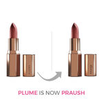 Buy Praush (Formerly Plume) Plush Matte Lipstick - High Tea - Purplle