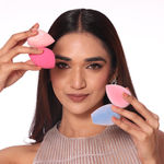 Buy Praush (Formerly Plume) Microfiber Velvet Makeup Sponge - Contour - Purplle