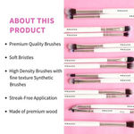 Buy Praush (Formerly Plume) Professional Eye Brush Set - 15 Pcs - Purplle