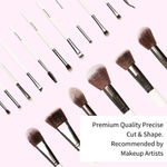 Buy Praush (Formerly Plume) Professional Makeup Brush Set Face & Eyes with Marbelicious Makeup Bag - 16 Pcs - Purplle