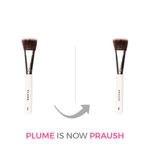 Buy Praush (Formerly Plume) Professional Flat Contour Brush - P04 - Purplle