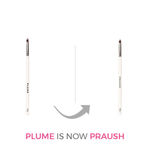 Buy Praush (Formerly Plume) Angled Crease Blending Nose Contour Brush - P10 - Purplle