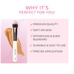 Buy Praush (Formerly Plume) P20 - Professional Dense Tapered Concealer Foundation Brush - Purplle