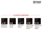 Buy Streax Professional Argan Secret Hair Colourant Cream M A B BRN 4.15 (60 gm) - Purplle