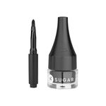 Buy SUGAR Cosmetics - Born To Wing - Gel Eyeliner - 01 Blackmagic Woman (Matte Finish) - Gel Eyeliner Waterproof with Brush - Smudgeproof- Lasts Up to 12 hours - Purplle