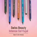 Buy Swiss Beauty Intense Gel Kajal  - Silver 1.2 gm - Purplle