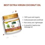 Buy Indus Valley Bio Organic Coconut oil (175 ml) - Purplle