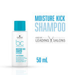 Buy Schwarzkopf Professional Bonacure Moisture Kick shampoo with Glycerol | 50 ml - Purplle