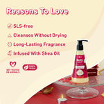 Buy Plum BodyLovina€™ Red Velvet Love Body Wash | Warm, Sweet Fragrance | 100% Vegan | Non-Drying | Creamy Formula | For All Skin Types - Purplle