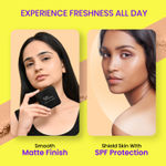 Buy NY Bae Runway Radiance Compact Powder - Caramel 05 (9 gm) | Deep Skin Tone | Mattifies Skin | Blurs Pores | Oil-Control | Long-wear Creaseless Makeup | Loose Powder - Purplle