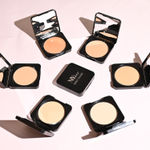 Buy NY Bae Runway Radiance Compact Powder - Caramel 05 (9 gm) | Deep Skin Tone | Mattifies Skin | Blurs Pores | Oil-Control | Long-wear Creaseless Makeup | Loose Powder - Purplle