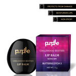 Buy Purplle Childhood Besties Lip Balm with SPF, Butterscotch 3 | Hydrating | Moisturising | Sun Protection | Non-sticky | Nourishing (12 g) - Purplle