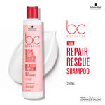 Buy Schwarzkopf Professional Bonacure Repair Rescue Shampoo with Arginine 250 ml - Purplle