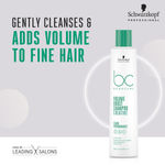 Buy Schwarzkopf Professional Bonacure Volume Boost shampoo with Creatine | For Fine Hair | 250 ml - Purplle