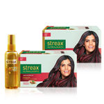 Buy Streax Ultralights Soft Red Pack of 2 + Streax Walnut serum 200 ML - Purplle
