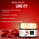Buy Good Vibes Rosehip Hydrating Glow Face Cream with Power of Serum | Deep Nourishing & Brightening (50 g) - Purplle