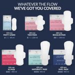 Buy Azah Ultra-Absorbent Disposable Period Panties | Heavy Flow Period Panties | 360 Leak-Proof | Overnight Napkins | Postpartum Panty | Soft & Breathable | Flexible Waistband (Pack of 6) - Purplle