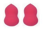 Buy AY Curve Shape Makeup Sponge Puff (Colour May Vary) - Pack of 2 - Purplle