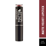 Buy Swiss Beauty Matte Lipstick Smooth Velvet 325 Cafe Mocha - may vary 3.8 gm - Purplle