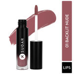Buy SUGAR Cosmetics Mousse Muse Maskproof Lip Cream - 01 Backlit Nude - Purplle