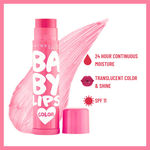 Buy Maybelline New York Baby Lips Tinted Lip Balm, Pink Lolita, 4g - Purplle
